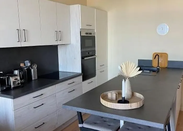 Appartement En Front De à Face Au Casino, 2p équipé Avec Parking Privatif - Fr-1-712-14 *